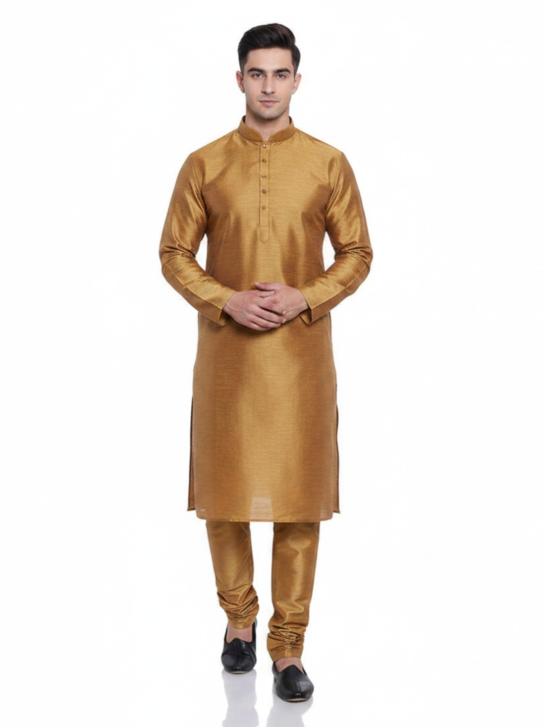 Silk Art dupion kurta pajma